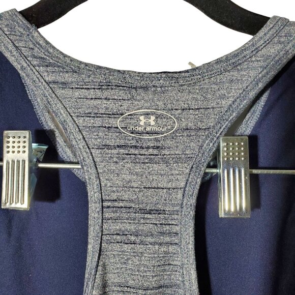 Under Armour NCAA Auburn Tigers Singlet Tank Top Women's M NWT Navy Gray - Picture 4 of 5